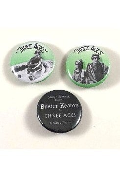 Three Ages Mini Button Set | Buster Stuff
